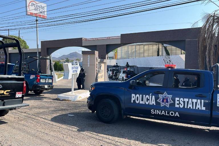 Despliegan fuerte operativo en motel de Culiacán tras reporte de personas armadas