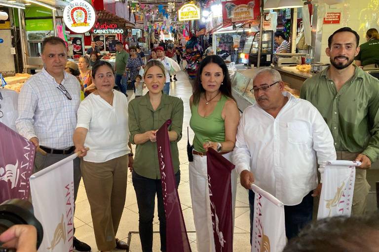 Inicia rehabilitación de canaletas pluviales del Mercado ‘Pino Suárez’, en Mazatlán