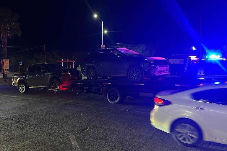 Hallan vehículos blindados y un cuerpo tras operativo en El Pozo, en Culiacán