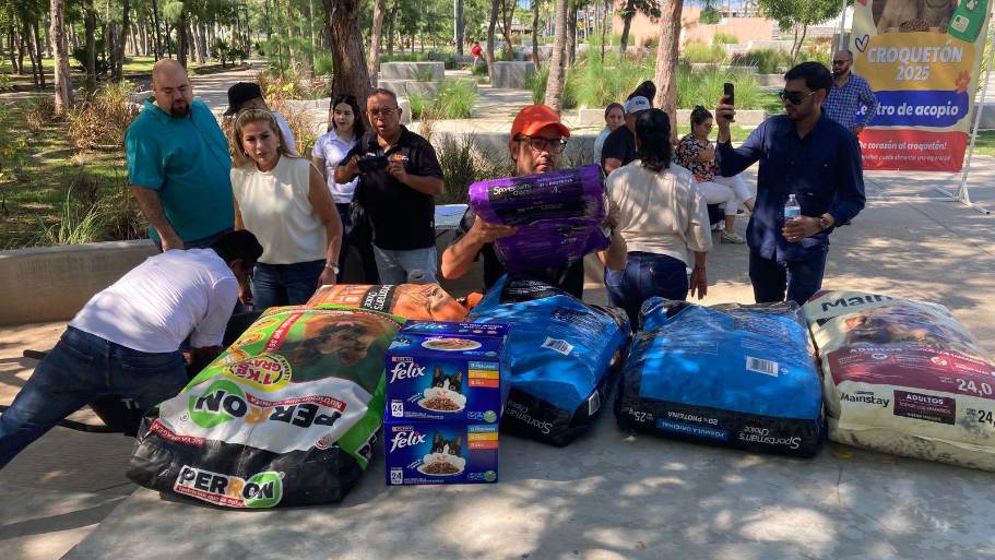 Realizan Croquetón 2025 a beneficio de perros y gatos sin hogar