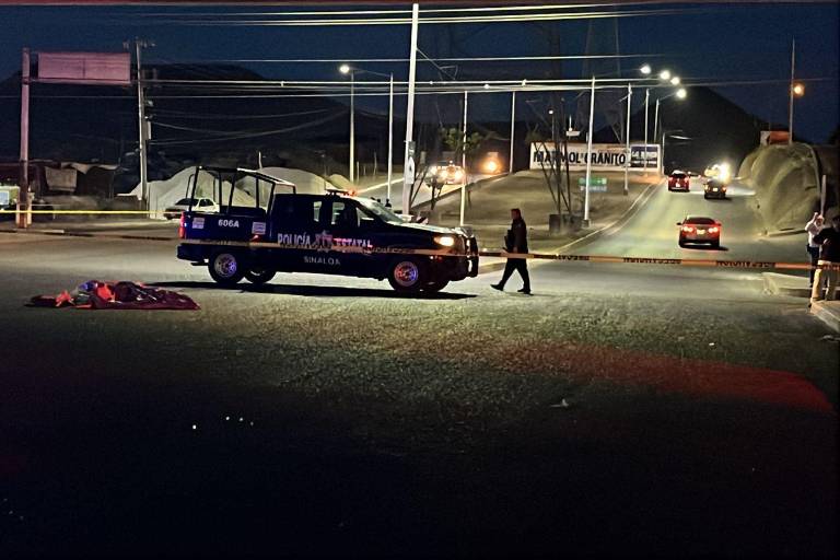 Envuelto en plástico encuentran una persona asesinada por ‘La Costerita’, al sur de Culiacán