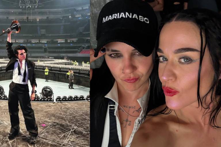 Enciende Mariana Bo el ambiente para el primer concierto de Katy Perry