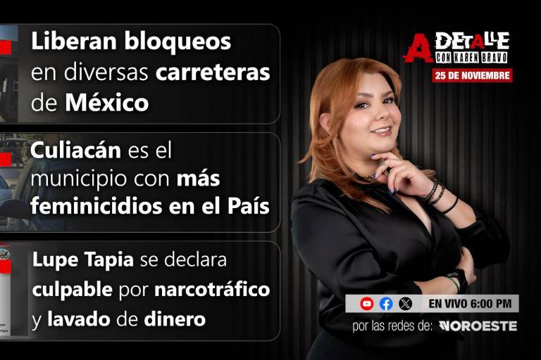 Este martes A Detalle: Enfrentamiento entre Marina y civiles deja tres detenidos en Culiacán