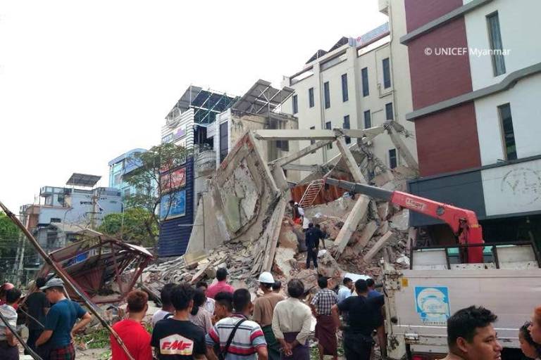 Aumenta a más de 1,600 el número de muertos por el terremoto en Myanmar