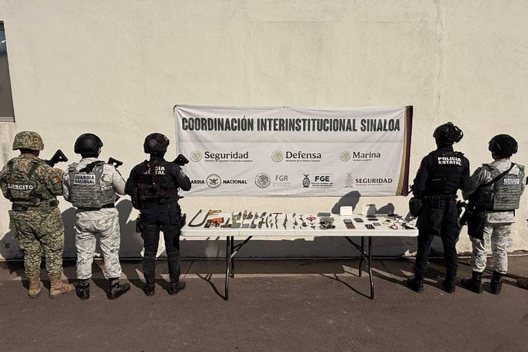 Decomisan 36 armas y equipo de comunicación en revisión en el penal de Aguaruto