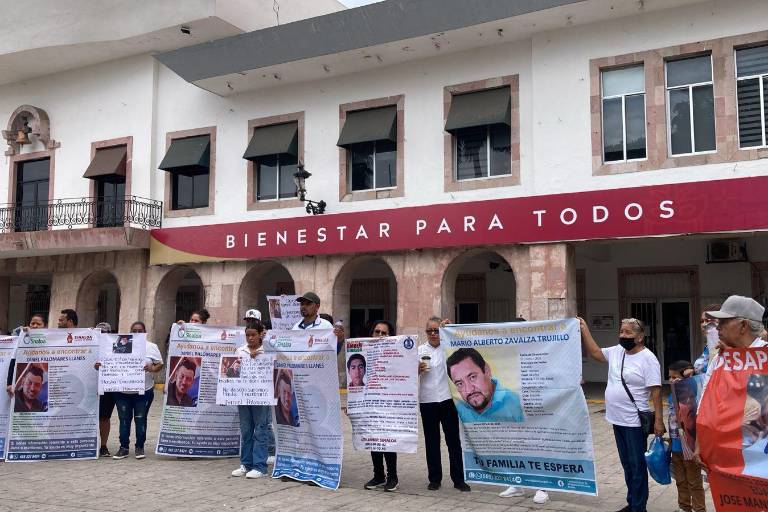 Pocas respuestas y nulos avances provocan una nueva protesta de familiares de desaparecidos en Mazatlán