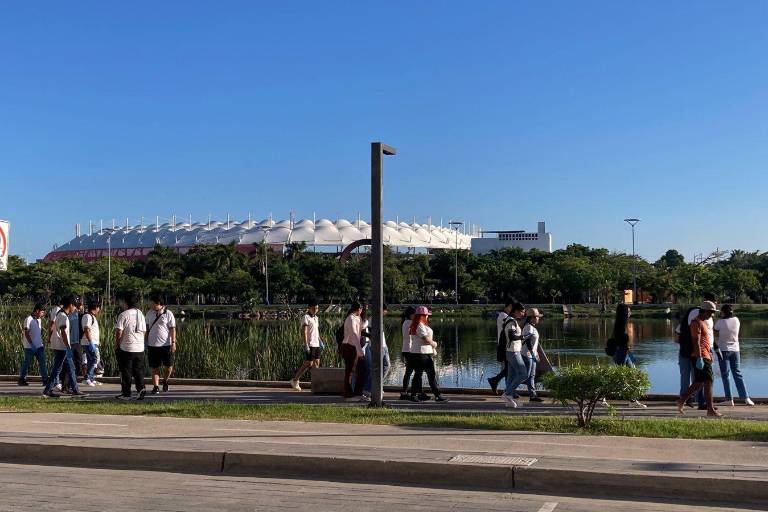 Realizan nueva limpieza en la Laguna del Camarón para librarla de residuos