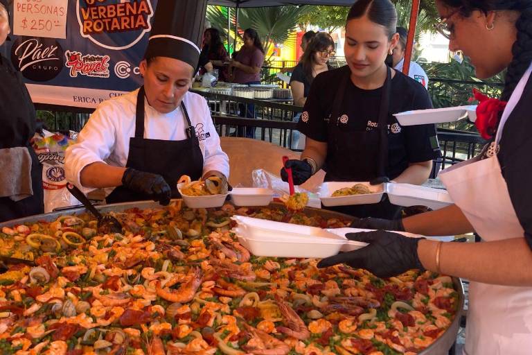 El buen sabor engalana la tradicional Verbena Gastronómica del Club Rotario Mazatlán