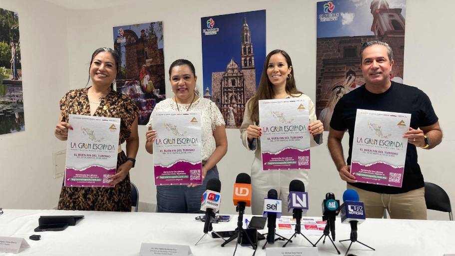 Presentan en Mazatlán ‘La Gran Escapada’, el Buen Fin del turismo que ofrecerá descuentos y promociones