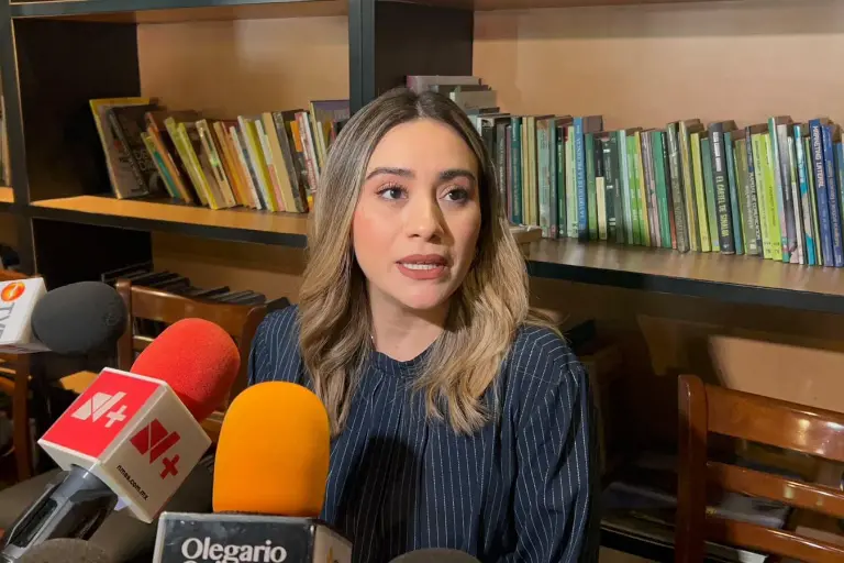 Brenda García Félix, Secretaria de las Mujeres en Sinaloa, habla de la atención que se ofrece en Escuinapa.