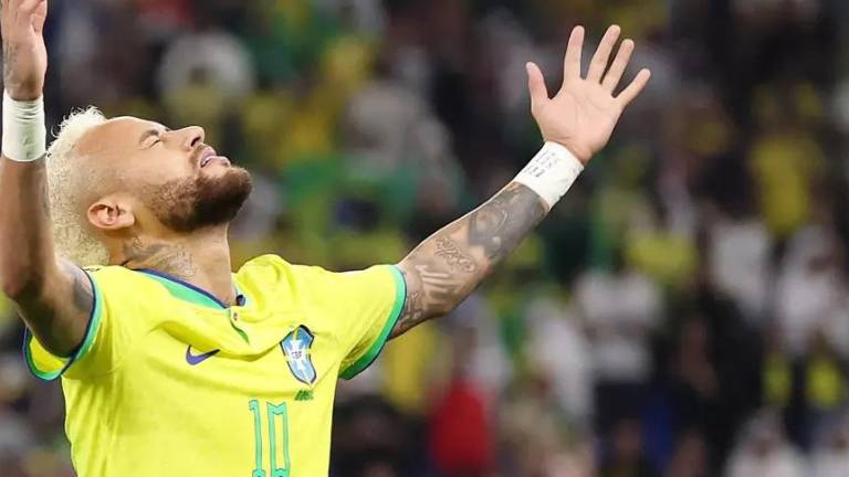 Neymar y su tributo a Pelé en la eliminación de Brasil