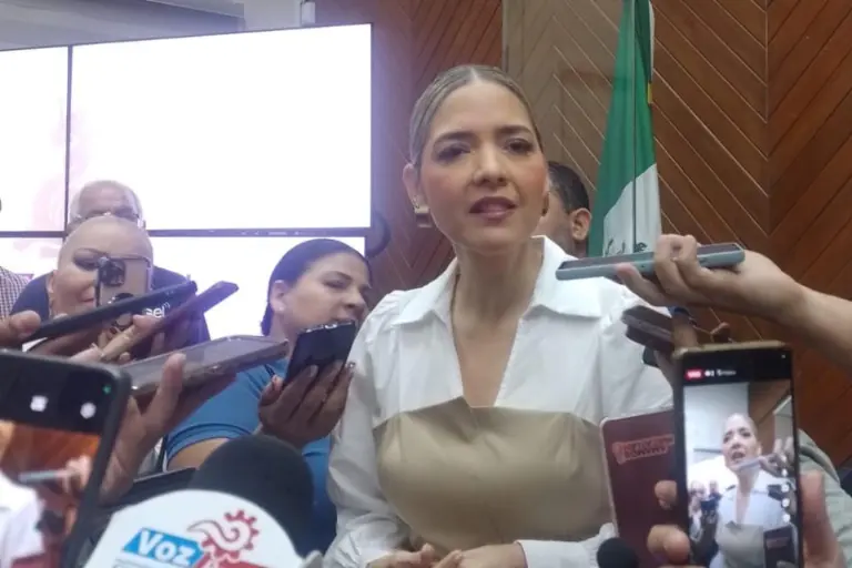 La Alcaldesa de Mazatlán Estrella Palacios Domínguez afirmó que no pedirán obras a la Presidenta Claudia Sheinbaum Pardo en la visita de este viernes.