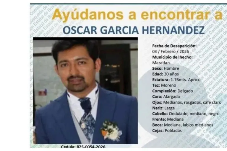 La hermana de Óscar García Hernández pide su liberación tras ser privado de la libertad en Mazatlán.