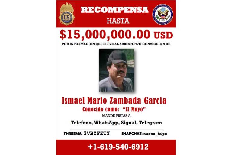 Arrestan a ‘El Mayo’ Zambada en Texas junto a hijo de ‘El Chapo’ Guzmán