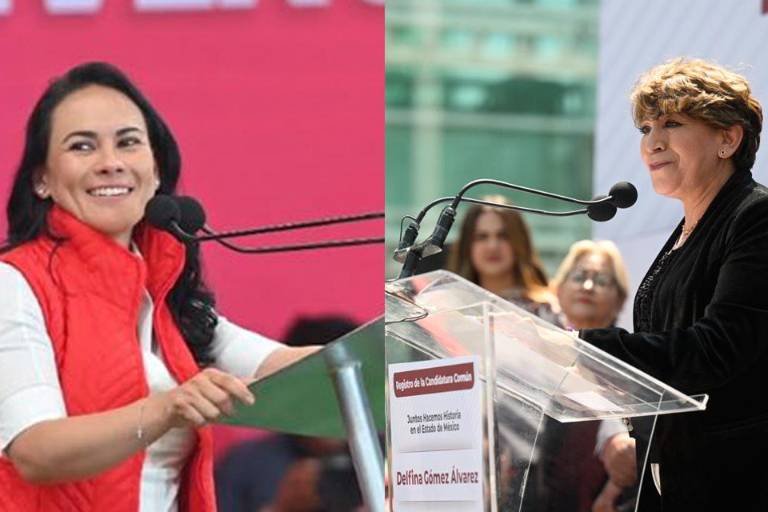 Delfina Gómez y Alejandra del Moral arrancan desde el primer minuto ‘batalla maestra’ por el EdoMex