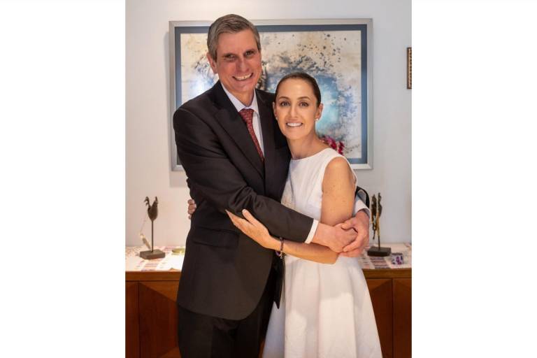 Claudia Sheinbaum contrae matrimonio con el mazatleco Jesús María Tarriba