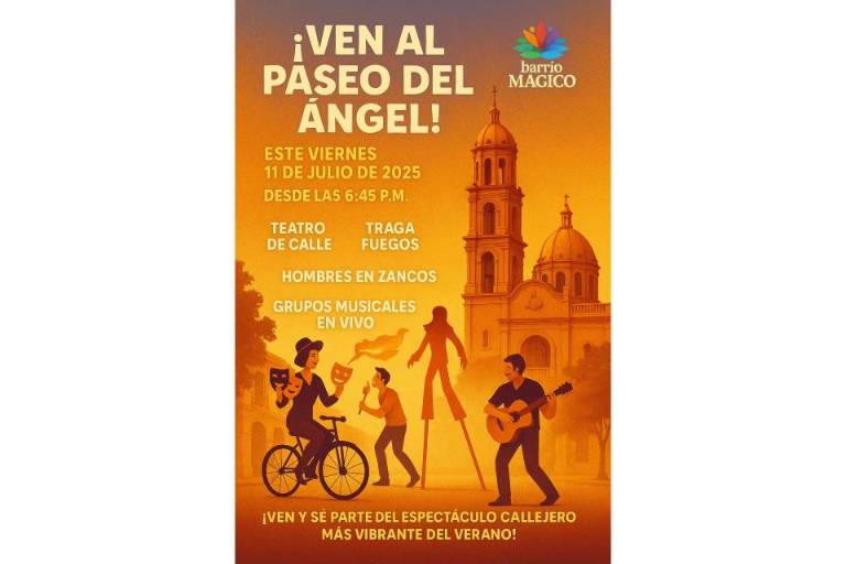Invitan al Paseo del Ángel, el espectáculo callejero más vibrante del verano, este viernes