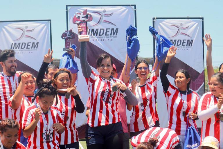 Lácteos Ibarra, primer monarca del Nacional de Futbol 7 Femini Cup