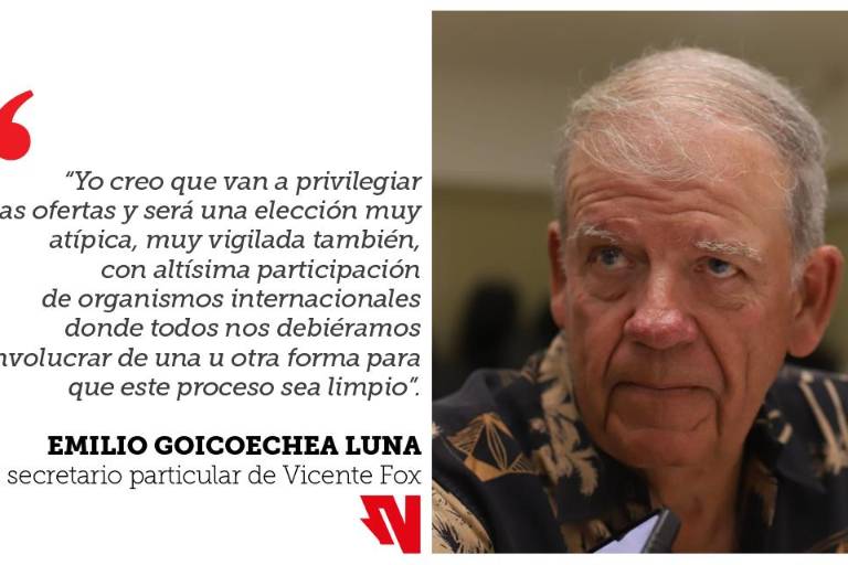 Por primera vez habrá campañas donde el programa valdrá más que las personas: Emilio Goicoechea