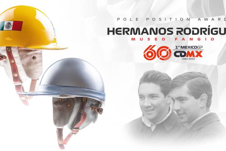 El ganador de la Pole Position del GP de México recibirá cascos de los hermanos Rodríguez