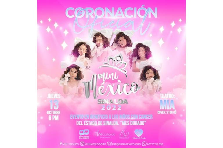 Revisará Gobierno de Culiacán sus facultades para impedir concurso de belleza infantil