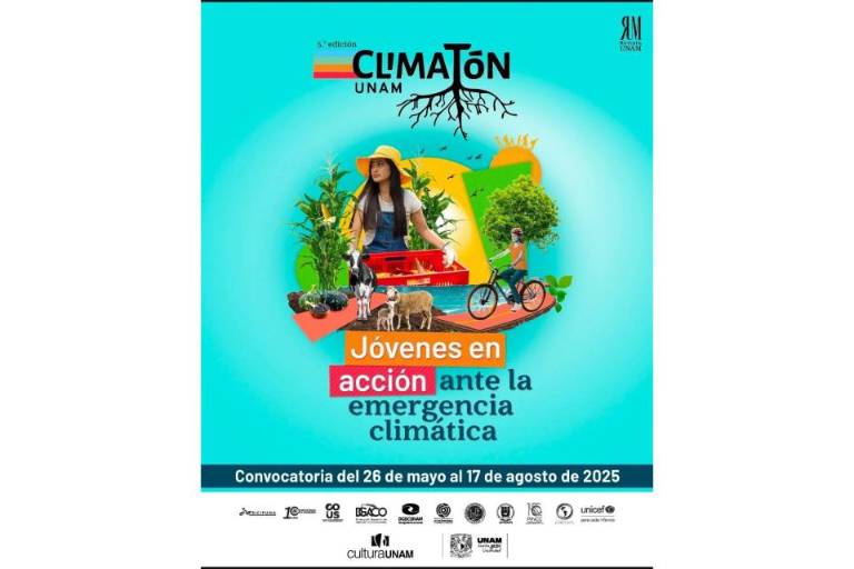 UNAM convoca a jóvenes ambientalistas para la quinta edición del Climatón