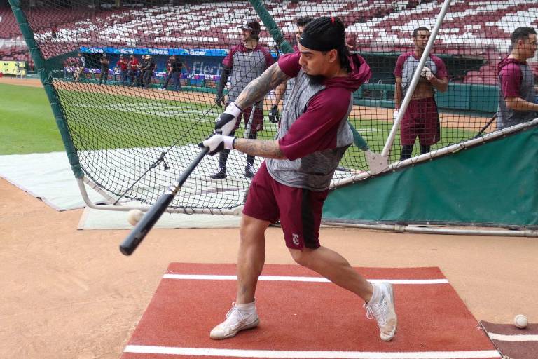 Sebastián Elizalde se prepara fuerte para encarar las semifinales con Tomateros