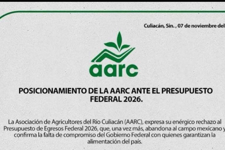 Posicionamiento de la AARC sobre el presupuesto para el campo en 2026.