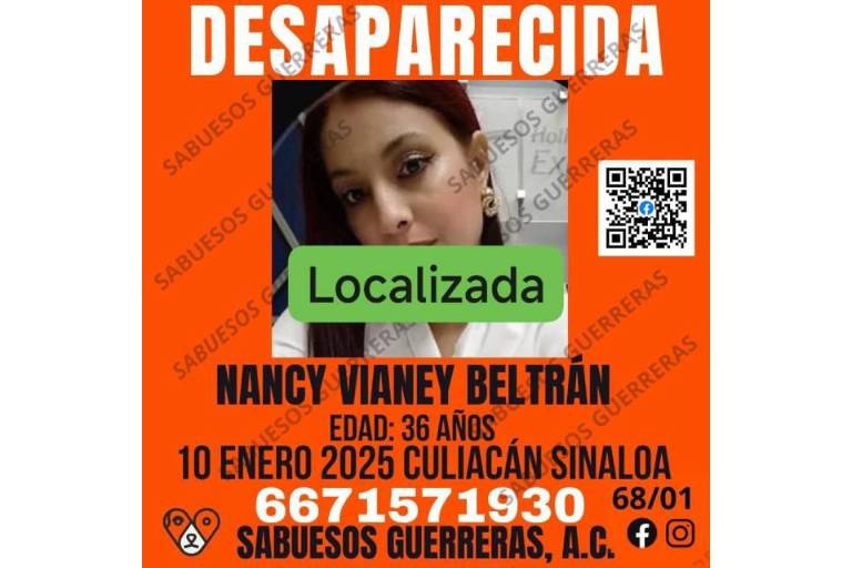 Aparece con vida Vianey, empleada de hotel desaparecida en Culiacán con un grupo de personas el 10 de enero