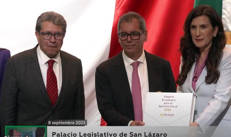 $!SHCP entrega Paquete Económico 2026; prevé $8.7 billones de ingresos y ajustes al IEPS para refrescos y cigarros