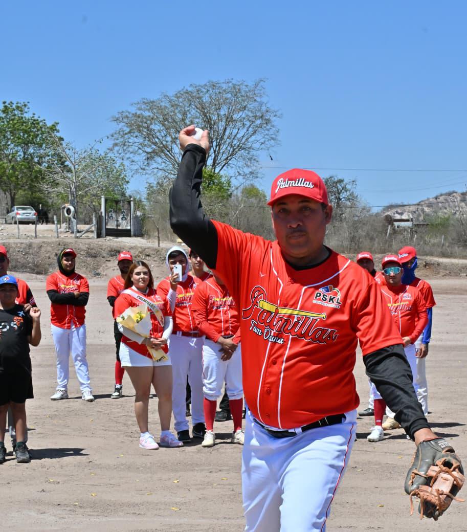 $!Inauguran Liga Campesina Centro de Beisbol en honor a Gabriel Osuna