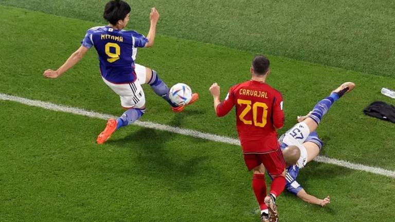El VAR tuvo que estar muy atento al dramático 2-1 de Japón sobre España.