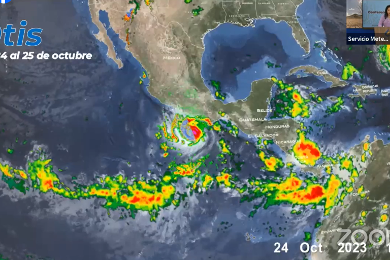 Temporada huracanes de 2023, la quinta más activa en los últimos 50 años: SMN