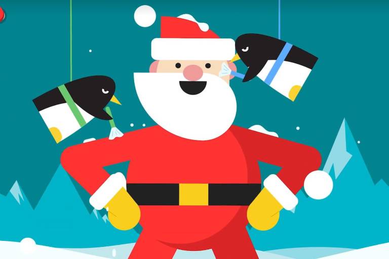 Sigue el recorrido de Santa Clos y juega en su aldea navideña con el Google Santa Tracker