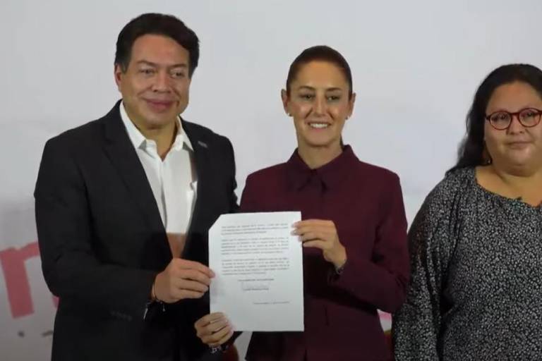 Claudia Sheinbaum se registra como aspirante presidencial de Morena