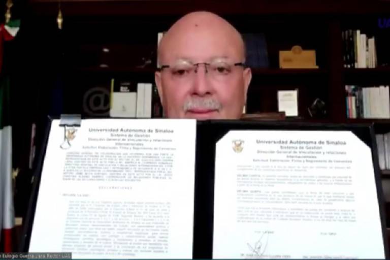 Firma UAS convenio de colaboración con Gas y Petroquímica de Occidente en beneficio de estudiantes