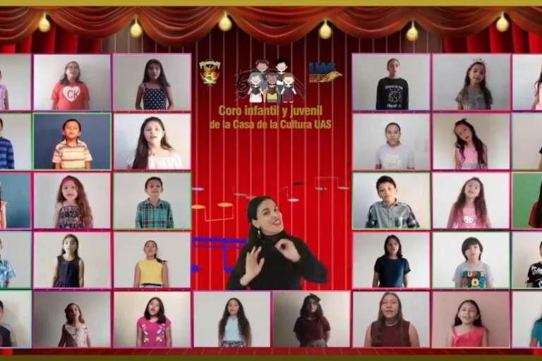 Un niño que canta es un niño feliz, asegura Perla Orrantia