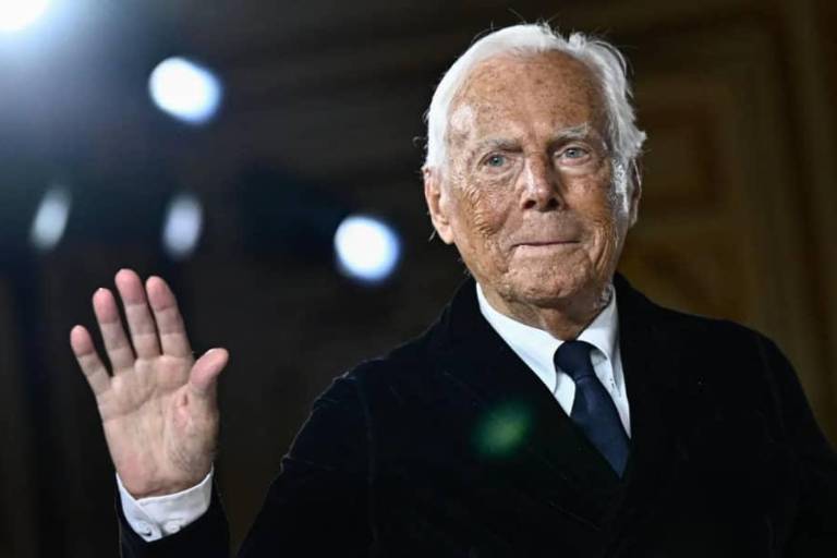 Muere el diseñador Giorgio Armani, rey de la moda italiana, a los 91 años