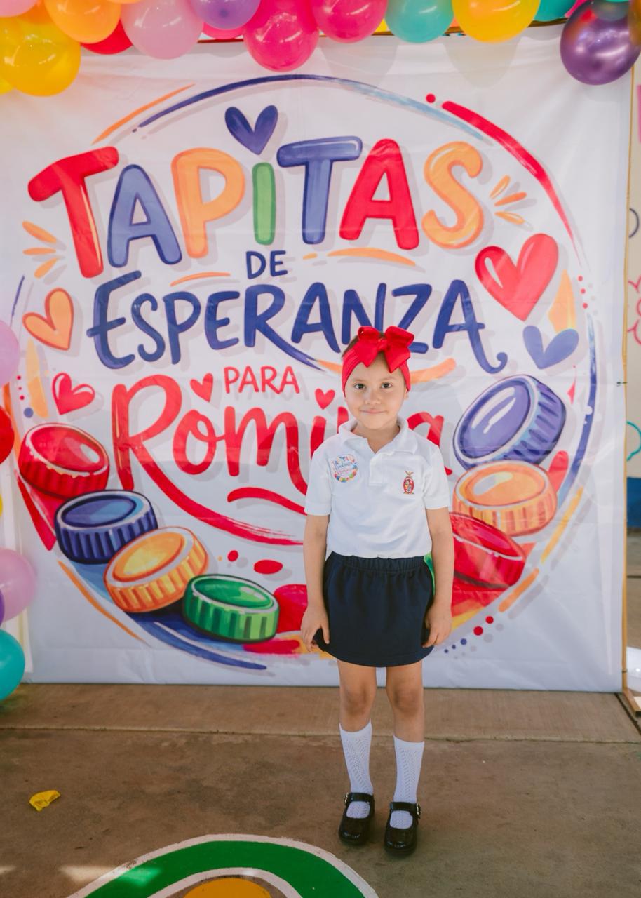 $!Arranca colecta de tapas PET para apoyar tratamiento médico de Romina Isabel