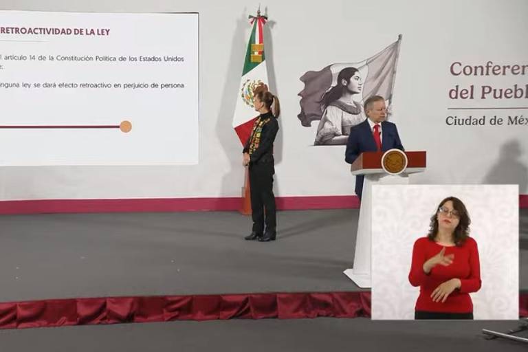 Zaldívar sugiere a legisladores que no se aplique la retroactividad en Ley de Amparo