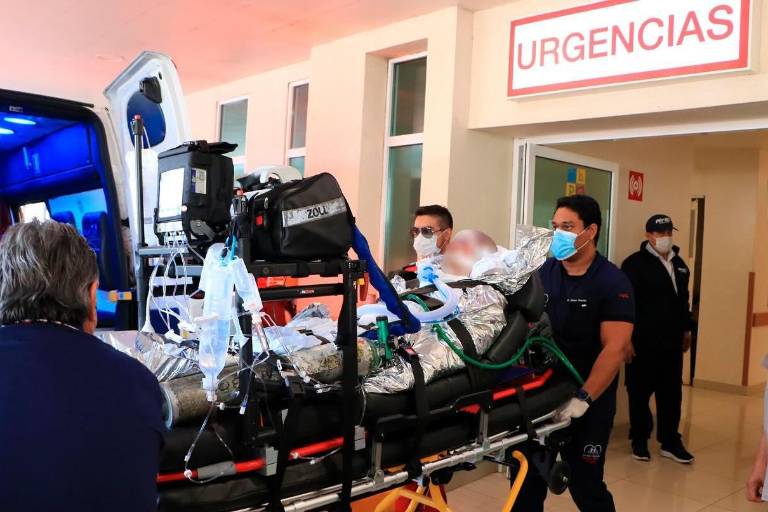 Natalia, sobreviviente de ataque armado en Culiacán, es trasladada a Estados Unidos para ser atendida