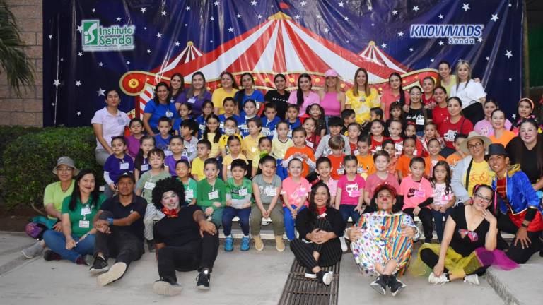 Alrededor de 50 alumnos de tercero de kinder del Instituto Senda participan en su tradicional acantonamiento