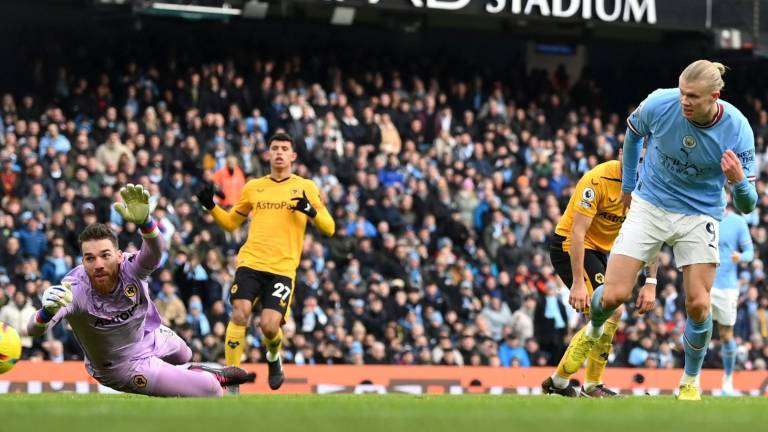 Erling Haaland sigue batiendo marcas en la Premier League.