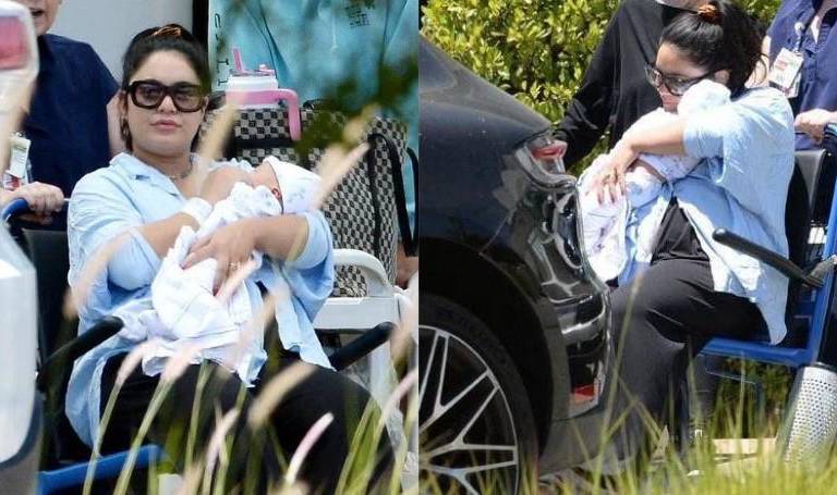 Debuta Vanessa Hudgens como mamá, recibe a su primer hijo