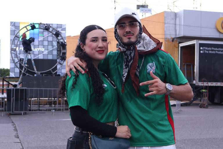 Arman la fiesta en ‘La Canasta’ en apoyo a la selección mexicana