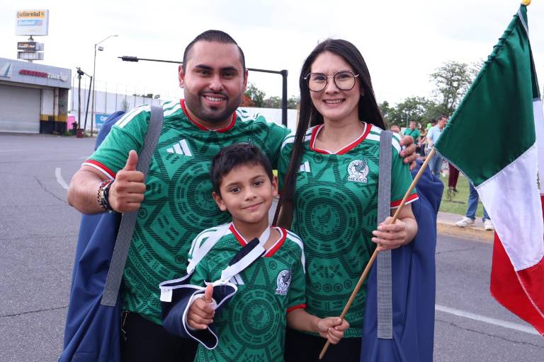 Arman la fiesta en ‘La Canasta’ en apoyo a la selección mexicana