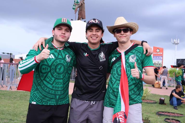 Arman la fiesta en ‘La Canasta’ en apoyo a la selección mexicana