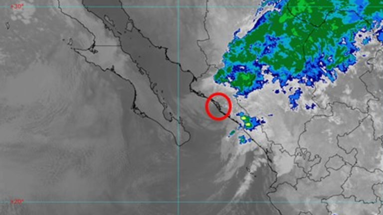 Norma se degradó esta madrugada a depresión tropical e impactó cerca de Altata alrededor de las 04:00 horas.