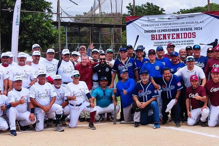 Inauguran Torneo Eliminatorio Estatal de Beisbol de 50 Años y Mayores
