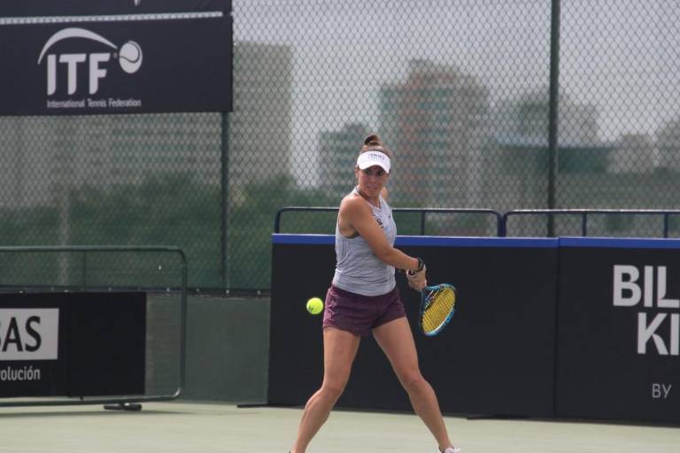 Giuliana Olmos tiene buen inicio en la Billie Jean King Cup